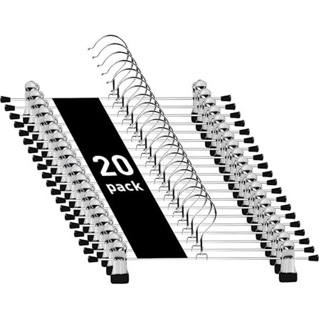 Kleshengere - 20 stk - Buksehengere - Buksehengere m/klyper - Kleshengere