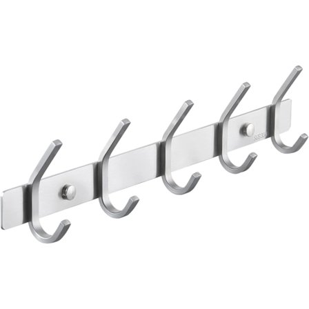 Børstet finish SUS 304 rustfritt stål klesstativ, baderomsdør