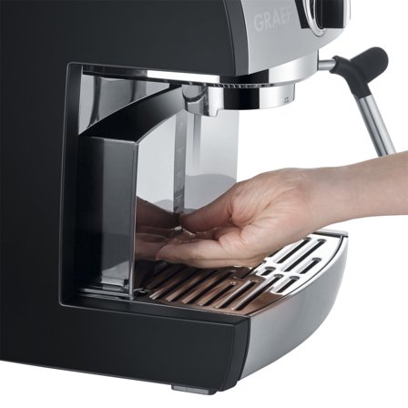 Graef Pivalla + Nespresso Espressomaskin' - 'Rustfritt stål, sort