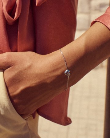 Edblad Barley Bracelet Steel Couleur argent Bijoux Fille - Kids Brand Store