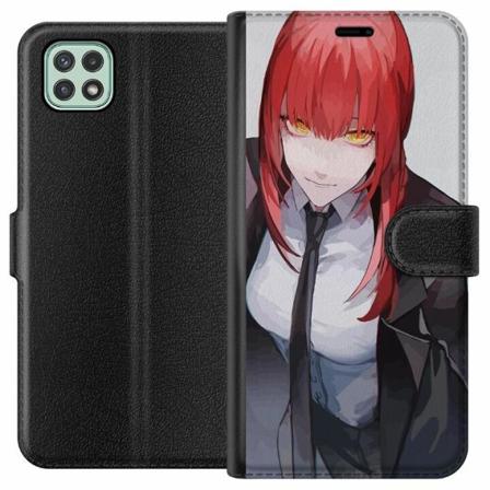 Samsung Galaxy A22 5g Plånboksfodral Makima Chainsaw Man
