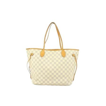Louis Vuitton Vintage, Pre-owned Leather louis-vuitton-bags Beige, Dames, Maat:ONE Size