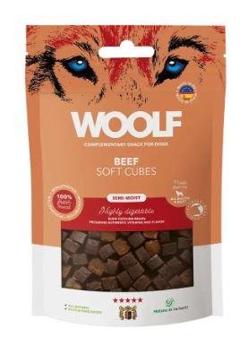 Woolf Soft Cubes Storfe - 100g