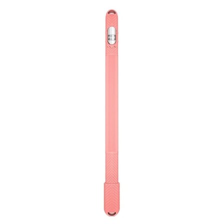 Stylusfodral i silikon för Apple Pencil / Pencil 2 - Rosa