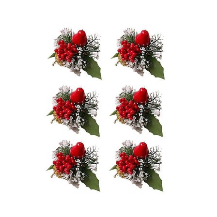 Bordsduk Ring Servettring Jul Bordsdekoration Jul Ping An Frukt Servett Spänne(Päron)(Som Visas)