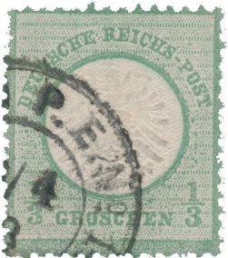 Tyske Rige 1872 - MICHEL 2b - Stemplet