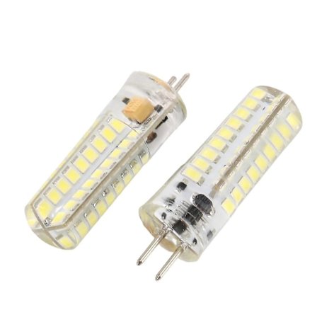2 kpl 6,5 W GY6.35 LED-lamppua 72 2835 SMD LED 320lm 50 W halogeenivalaisimen vastaava himmennettävä puhdas valkoinen 600