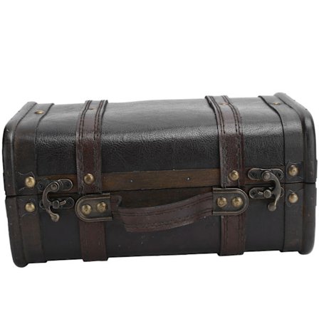 Retro smykkeskrin øretelefon halskjede arrangør etui hjemmedekorasjon fotografering rekvisitterS