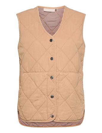 Hibakb Vest Beige Karen By Simonsen