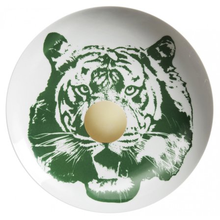 Lisa bengtsson Porselenstallerken 32 cm GO BANANAS! Coco Loco' - 'Hvit