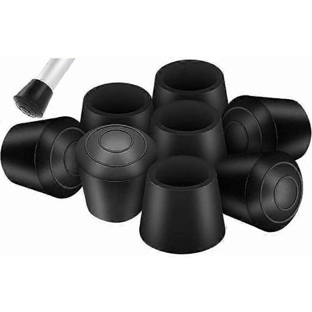 8 Pakke Beskyttelseshetter for Stoler, Gummiknotter for Stolbein, Beskyttelseshetter for Stolbein, Runde Beskyttelseshetter for Stolbein, Stolhette, 