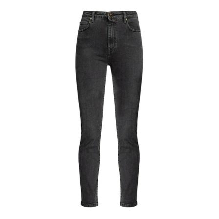 Pinko Tætsiddende denim jeans Grå, Dame, Størrelse: W25