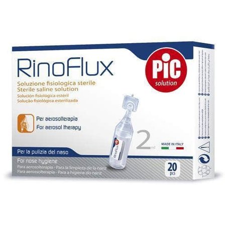Rinoflux Soluzione Fisiologica 2ml 20 Pezzi
