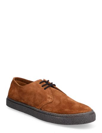 Linden Suede Shoes Sneakers Business Sneakers Ruskea Fred Perry