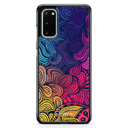 Bjornberry Skal Samsung Galaxy S20 FE - Retro Blommor