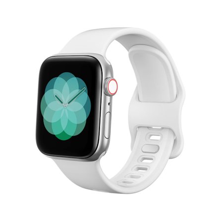 Silicone Band Apple Watch Ultra 2 49mm White