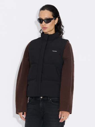 Holzweiler Diff Lt Down Vest - Black - Women's - XXS