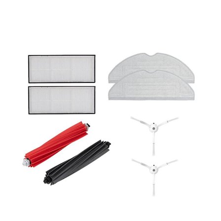 Till S8 / S8+ / S8 Pro / G20 Tvättsbart Filter Huvud-/Sidoborste Mopp Robotdammsugare Delar, B