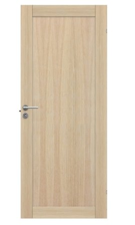 Swedoor Unique 01L Innerdörr vitpigmenterad ek 725x2040 mm, Dörrar