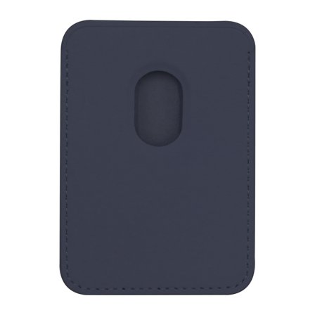 DBRAMANTE1928 Wallet with MagSafe ICON - Deep Water