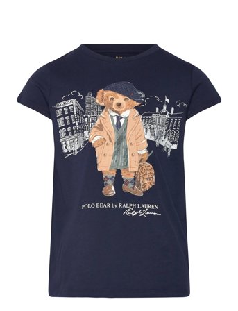Ralph Lauren Kids | Polo Bear Cotton Jersey Tee | 129-130