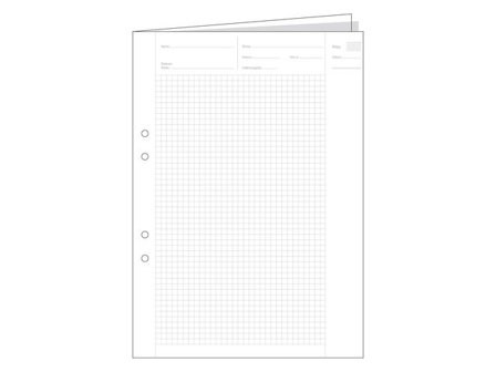 Provskrivp. A3 rutat 5x5 mm vikt 250/fp - Lyreco - Skola och förskola > Förbrukning skola häften > Provskrivningspapper