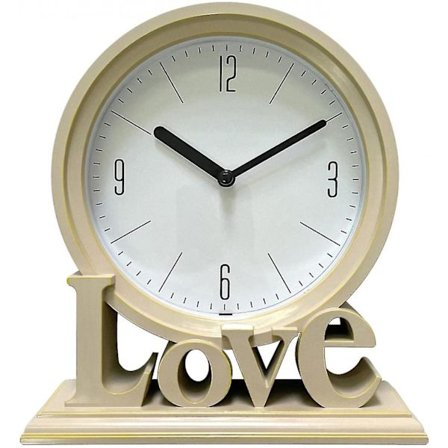 Geometrinen pöytäkello, koristeellinen herätyskello, äänetön koti- tai toimistokello - kulta (hy)