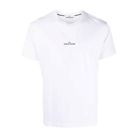 Stone Island T-Shirt Hvid, Herre T-shirts