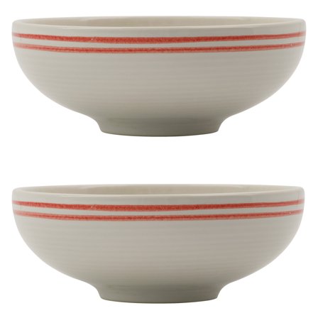 Nicolas vahé Bistro skål 2-pack, röd/vit