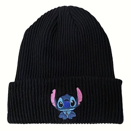 Stitch Strikkede Hat til Mænd og Kvinder Anime Tegneserie Varmt Hat Træk Over Uld Hat Udendørs Kold Hat Perfekt Gave db