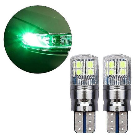 2 stk 800lm W5w 3030 Smd Canbus Bil Lastebil T10 Led Kil Erstatt Rygg Instrumentpanel Lampe Lyspærer For Posisjonslys