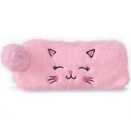 Plys Kitten Penalhus Pen Taske PINK