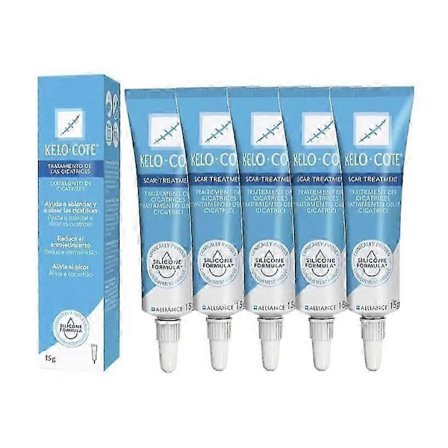 1-5x Arreparationscreme mod ar 15g med glycerin, arbutin, hyaluronsyre, heler og fjerner ar hurtigt, effektiv, i æske, 15g