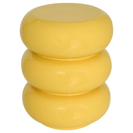 Gult blankt sofabord, 35 cm, vandafvisende