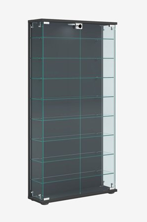 VCM - Vcm Vitriinikaappi Stelas L - Harmaa - Kaapit - - Homeroom