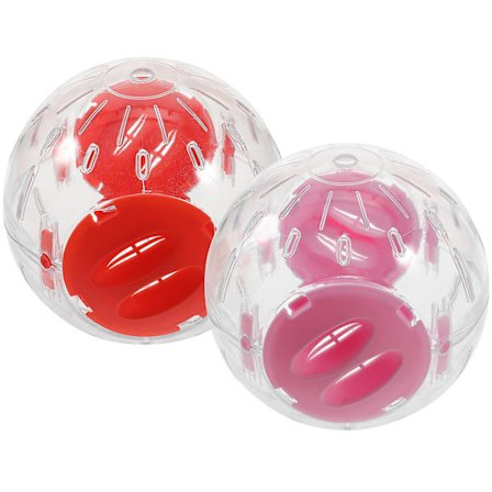 2 stk Gennemsigtige Hamsterbolde Dværghamstere Træningsbold Løbebold Hamsterlegetøj