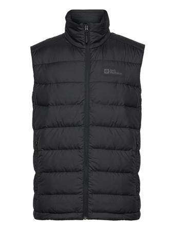 Ather Down Vest M Vest Svart Jack Wolfskin*Betinget Tilbud