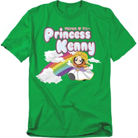 South Park Unisex Vuxen Princess Kenny T-Shirt L Kelly Green