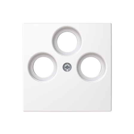 ABB Saga 1743-03-916-510 Senterplate for antennekontakter, Strømbrytere & vegguttak