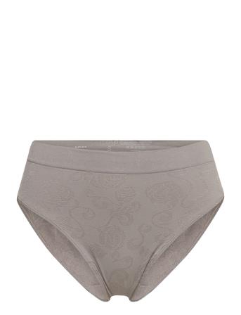 Lucia Tai Jacquard Truse Brief Truse Grå Missya