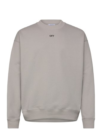 Off-White Off Stamp Skate Crewneck - Beige - L