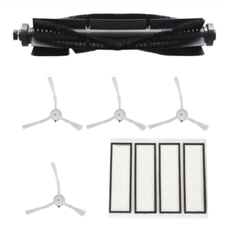 1 set rullaharja sivuharja pestävä robottisuodatin 360 S5 S7 robotti-imurin osille, vaihto