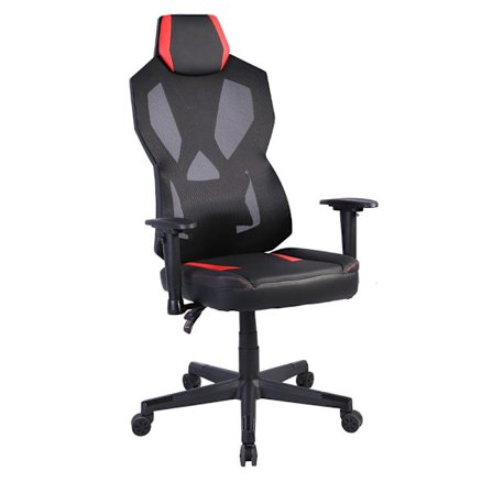 Storm Gamingstol Kontor Sort Rød 50X73X135Cm