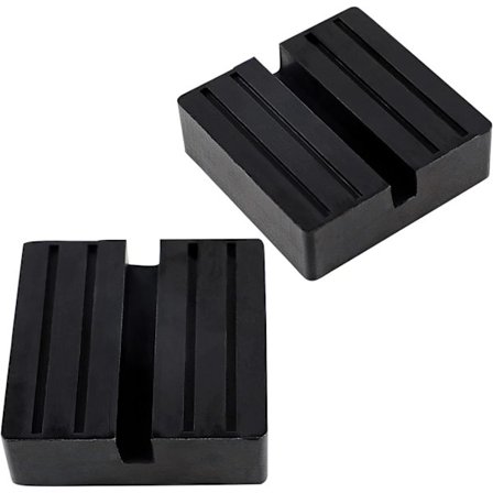 2 stk Gummipute for Jekk Universal Sportet Skinne Ramme Jekk