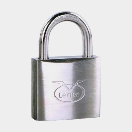 Vorhängeschloss LEMEN 40, Ø6 mm, Silber - Boot