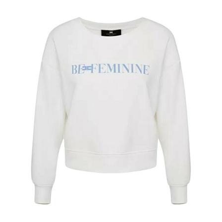 Elisabetta Franchi Sweatshirt Hvid, Dame Sweatshirts, Størrelse: XS