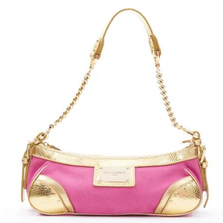 Dolce & Gabbana Pre-owned Pre-owned Shoulder Tass , Roze , Dames , Maat: ONE Size Vintage Tassen