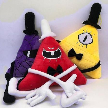 Gravity Falls udstoppet legetøj Dukker Bill Cipher Blød dukke Plys Børn Studerende A purple