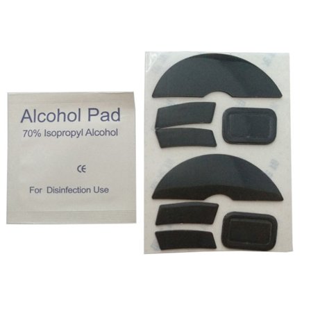 2 Set Musfötter Pads Glidskridskor för Razer Mamba Trådlös Mus Klistermärke Pad