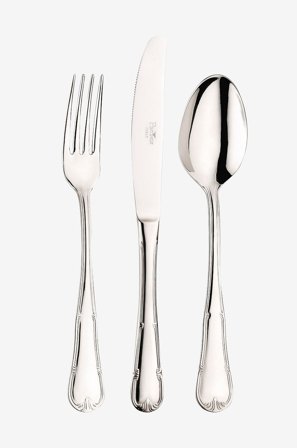 Pintinox - Ruokailuvälinesetti 24 kpl Expo (CB) - Hopea - Aterimet - - Homeroom